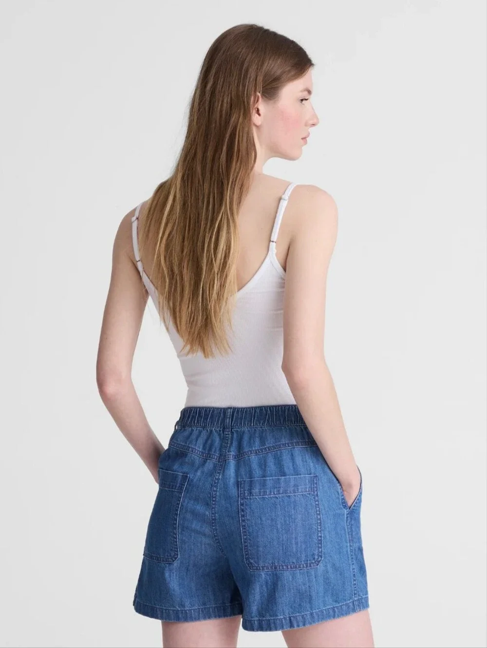 Madewell The Zoe Denim Short NZ537 Size 4 NEW Organic Cotton
